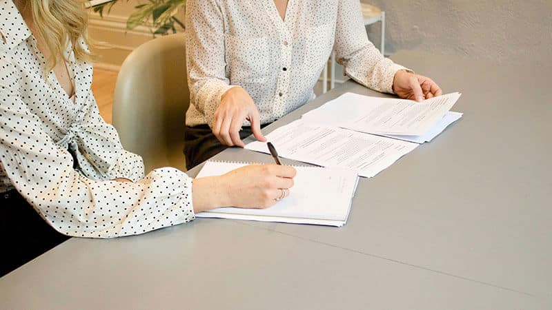estate-planning Estate planning meeting with paperwork