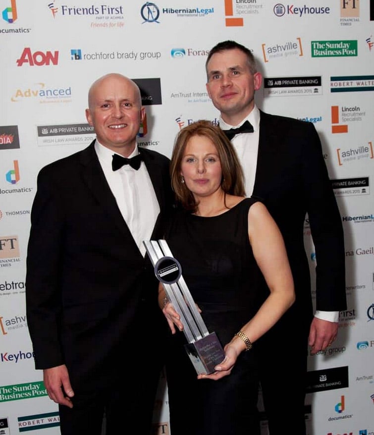 Flor & John at the Law Awards 2015
