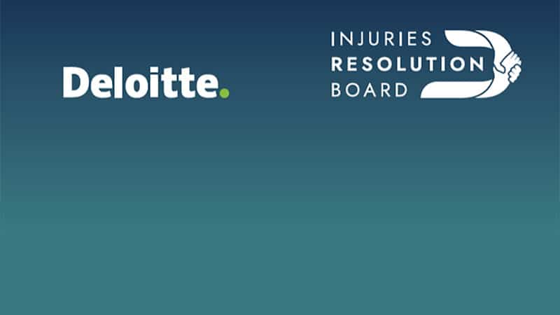 deloitte-irb Report Cover: "Review of Compensation for Minor Soft-tissue Injuries in Ireland and the United Kingdom"