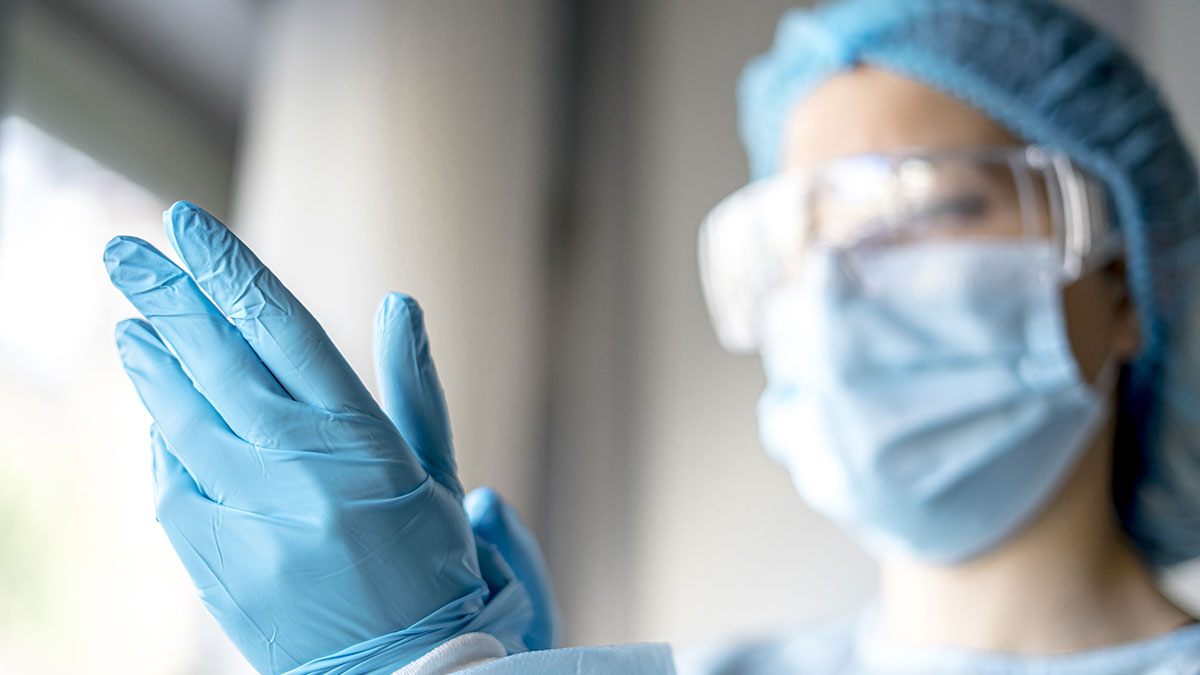 patient-safety-blog Hospital worker in safety attire