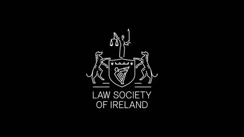 law-society-of-ireland The Law Society of Ireland logo on black background